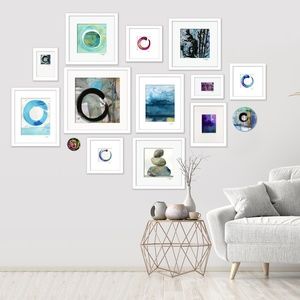 The Gallery Wall Zen Collection - 14 Works of art